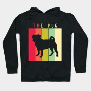 Retro Vintage The Pug Hoodie